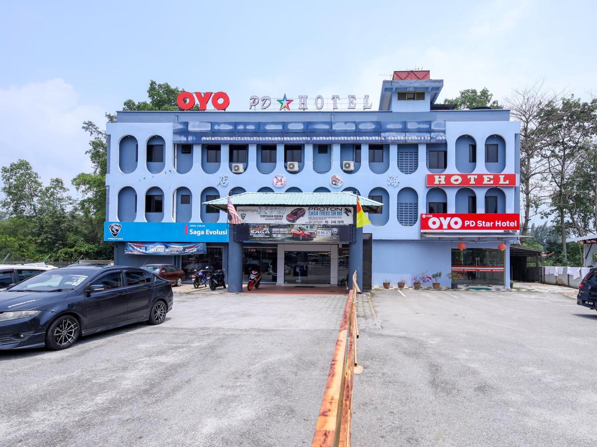 Oyo 1136 Pd Star Hotel Port Dickson Ngoại thất bức ảnh